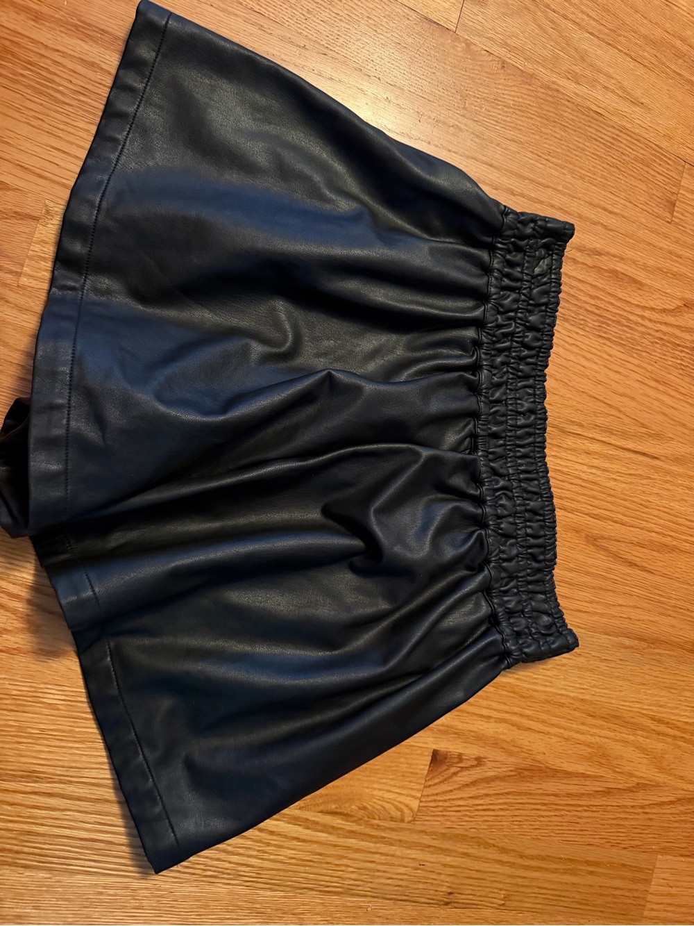 Anthropologie Faux Leather Shorts